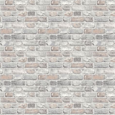 Vintage Brick by Albany - Pastel - Wallpaper : Wallpaper Direct