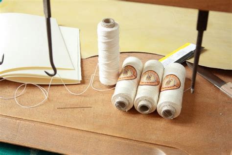 Professional Bookbinding Thread Traditional 100% Linen - Etsy | Bookbinding, Leather purses, Leather