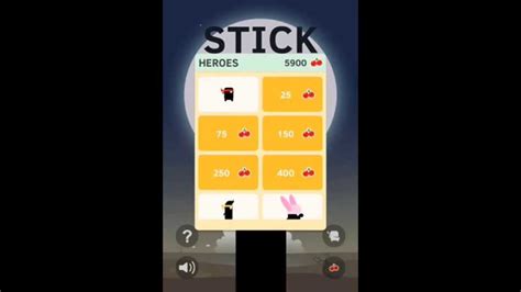 Stick Hero - All Characters Unlocked! // HD - YouTube