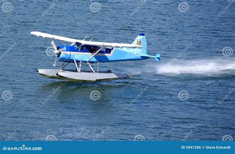 Float Plane, Taking Off From Water Royalty Free Stock Image - Image ...