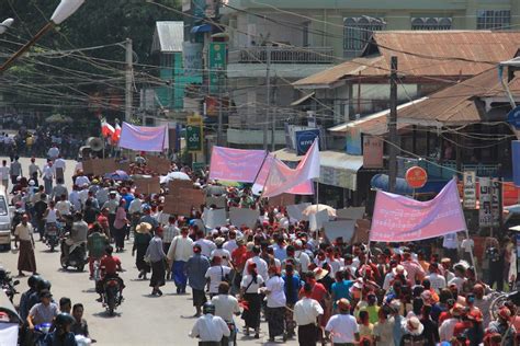 Myanmar hardliners protest against citizenship for Rohingya - ABC News