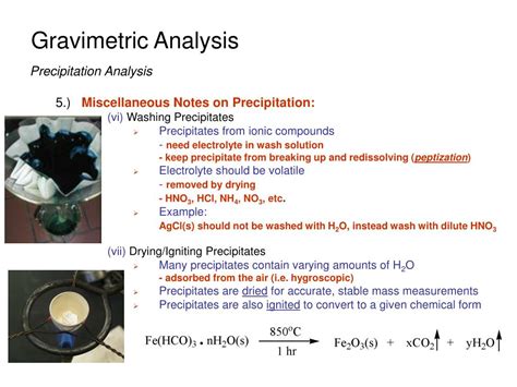 PPT - Gravimetric Analysis PowerPoint Presentation, free download - ID ...