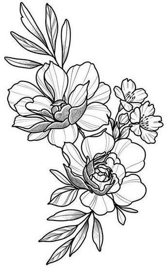 Flower Learn to DRAW! | Tattoo design drawings, Floral tattoo design, Floral tattoo