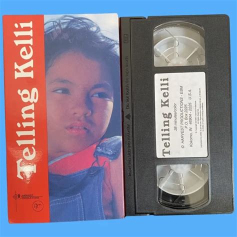 TELLING KELLI ~ VHS Movie ~ Harvest Productions Video Missionary Film Deaf Girl. $6.53 - PicClick