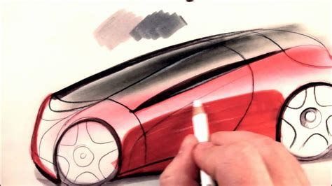 How To Draw Cars: Colored Pencil Tutorial - YouTube