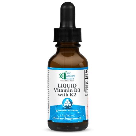 Vitamin D3 With K2 Liquid Fl Oz (30 ML), 48% OFF