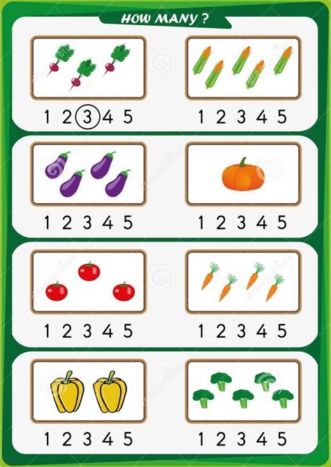 Counting online worksheet for kindergarten. You can do the exercises ...