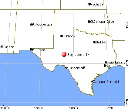 Big Lake, Texas (TX 76932) profile: population, maps, real estate, averages, homes, statistics ...