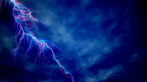 Blue Lightning Stock Footage Video 5376179 | Shutterstock