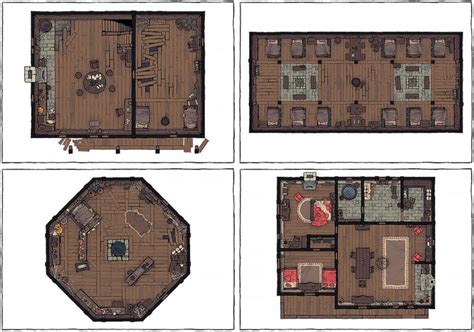 The Medieval Building Map Assets Pack | 2-Minute Tabletop