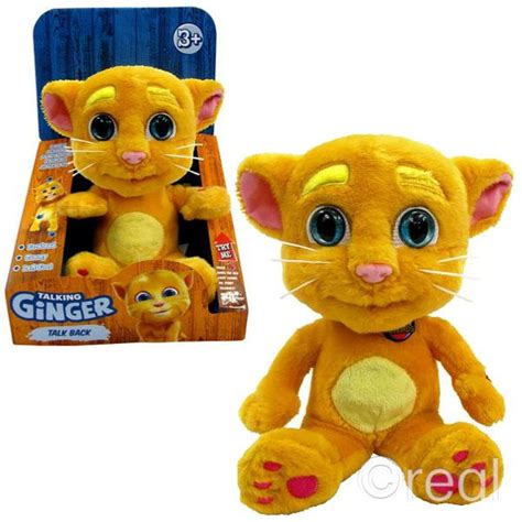 New Talk Back Tom Ben Angela Or Ginger Talking Friends Soft Plush Toys ...