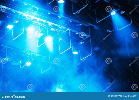 Stage Lights. Concert Light Stock Photo - Image of performance, band ...