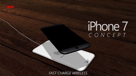 iPhone 7 Concept w/ Apple Wireless Charger - YouTube