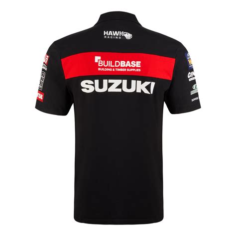 Suzuki BSB Team Polo Shirt 2020 | Suzuki Merchandise and Apparel | Free UK Delivery