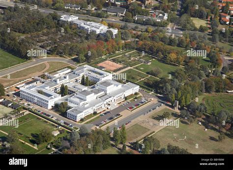 Old Parliament House Canberra ACT Australia aerial Stock Photo - Alamy