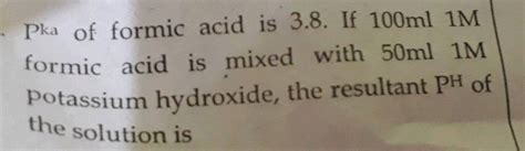 Value of dissociation constant of acetic acid is 10^-6 , where as ...