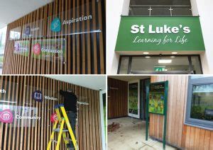 St Luke’s School Signs – Signs Northwest