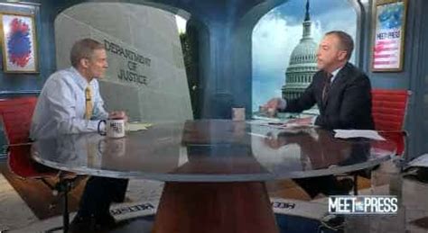 Chuck Todd Interviews Jim Jordan - Interrupting, Blaming Trump