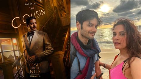 Ali Fazal unveils his character poster from Hollywood film 'Death on the Nile', partner Richa ...