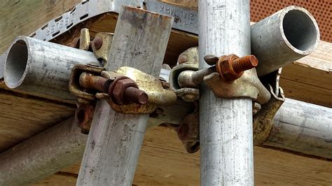 Scaffolding Clamps Free Stock Photo - Public Domain Pictures
