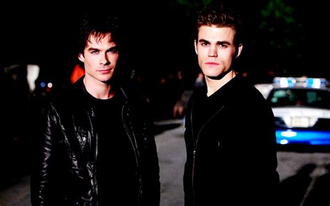 Damon&Stefan - Damon and Stefan Salvatore Wallpaper (24875648) - Fanpop