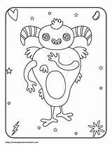 27 Free Monster Coloring Pages For Kids sketch template