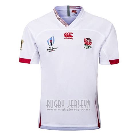 England Rugby Jersey RWC2019 White | RUGBYJERSEY.CO.NZ