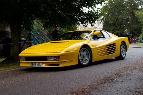 Ferrari Testarossa, yellow | Taken at the 2010 Supercar day … | Flickr