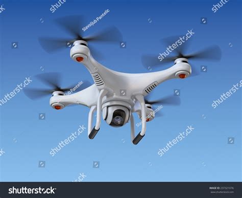 Quadrocopter Drone With The Camera Stock Photo 237321076 : Shutterstock