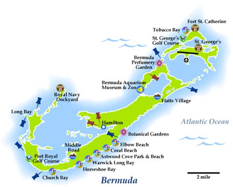 Maps Of Horseshoe Bay Bermuda