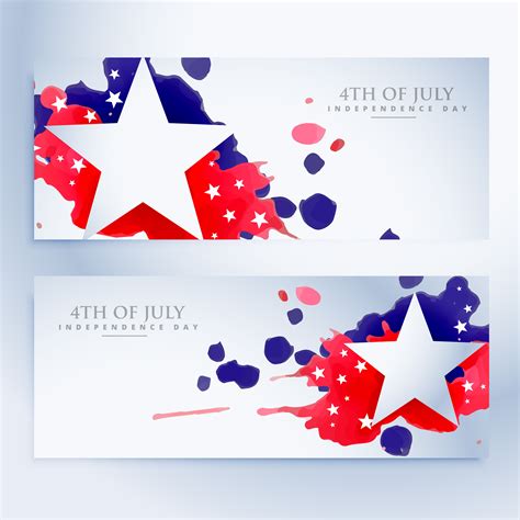 abstract 4th of july banners - Download Free Vector Art, Stock Graphics & Images