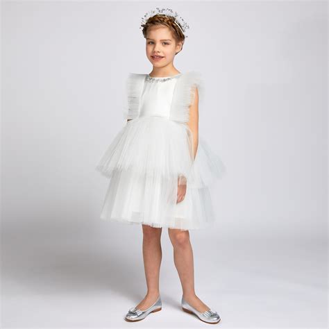 Children's Classics - Silver Leather Ballerina Shoes | Childrensalon