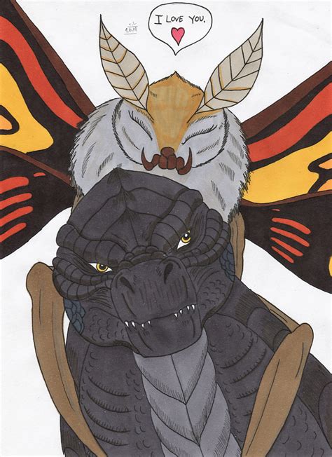 Godzilla Mothra Love