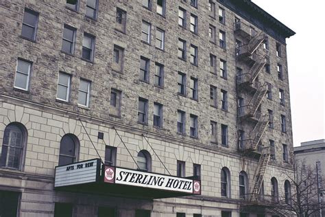 Hotel Sterling - A Historic Hotel Victim to Modernity - Abandoned Spaces