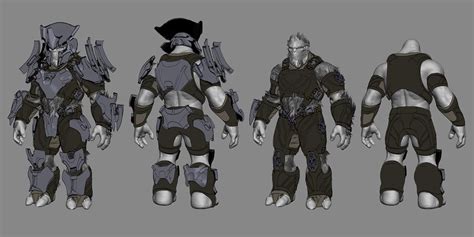 Brute Armor Concept Artwork - Halo Infinite Art Gallery