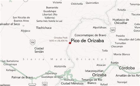 Pico de Orizaba Mountain Information