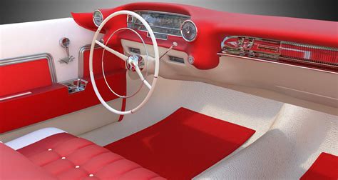 1959 Cadillac Eldorado Interior - 3D Model by Arq_Lugo