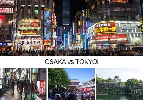 osaka vs tokyo - Backpackingman