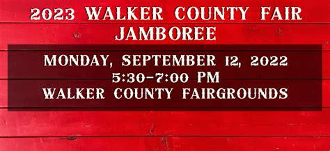 Walker County Fair Jamboree - Walker