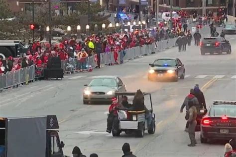 Watch: Two arrested after police chase on Kansas City Chiefs' Super Bowl parade route - UPI.com