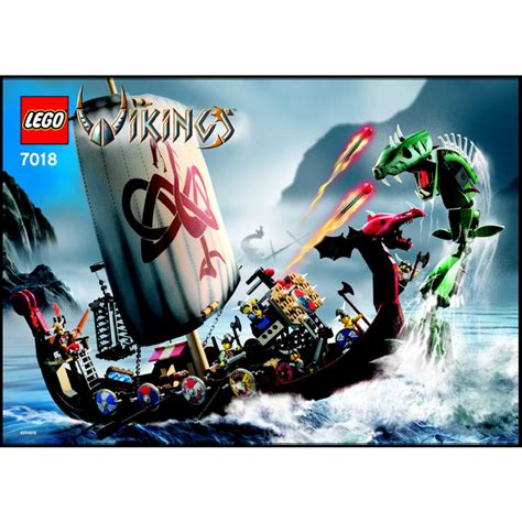 LEGO Viking Ship challenges the Midgard Serpent Set 7018 Instructions | Brick Owl - LEGO Marketplace