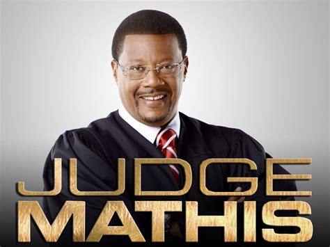 Judge Greg Mathis (1960) | Tv talk show, Tv judges, Mathis