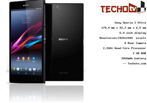 Sony Xperia Z Ultra phone Full Specifications, Price in India, Reviews