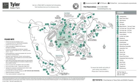 Tyler State Park Map – Map Of The Usa With State Names