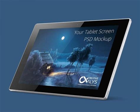 Tablet PSD Mockup – Creative Design Shop