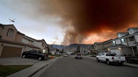 Fast-moving 1,400-acre brush fire prompts mandatory evacuations in California - Flipboard