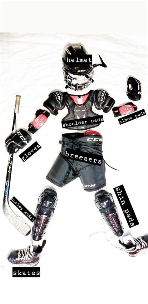 Hockey gear! | Hockey gear, Hockey equipment, Hockey