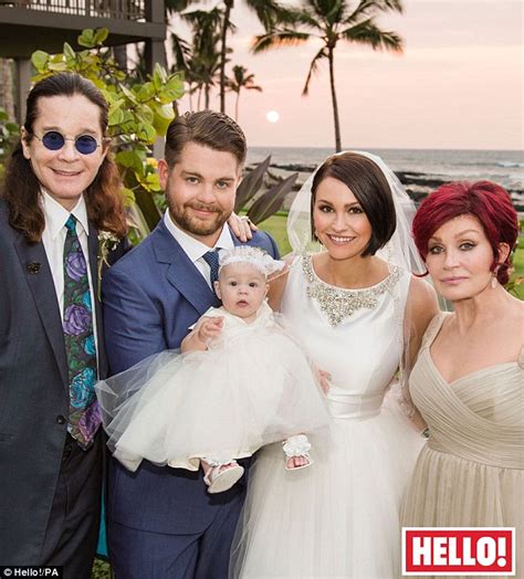 Pictures of Jack Osbourne and Kelly Stelly's Hawaiian wedding reveals the new family's happiness ...