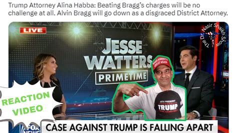 TRUMP BREAKING NEWS REACTION VIDEO: Trump Attorney Alina Habba Says Fat Albert Bragg Has No CASE