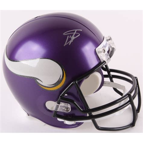 Stefon Diggs Signed Vikings Full-Size Helmet (JSA COA) | Pristine Auction